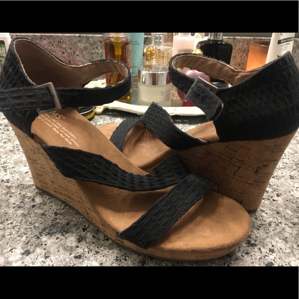 Toms Wedges 8